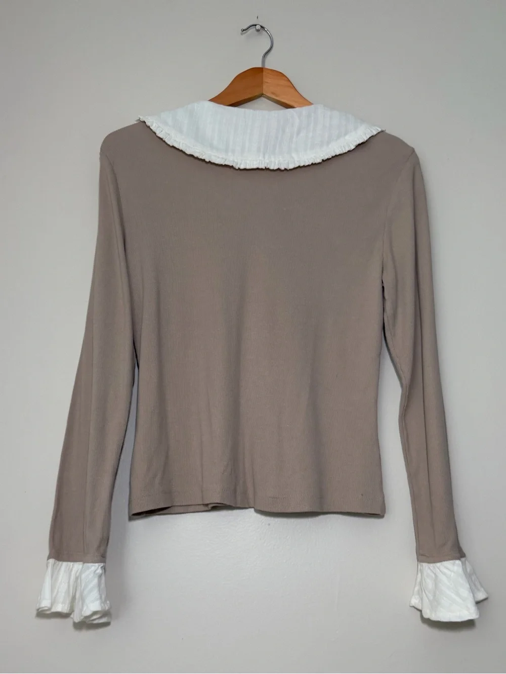 Anthropologie Pilcro Keira Long-Sleeve Blouse